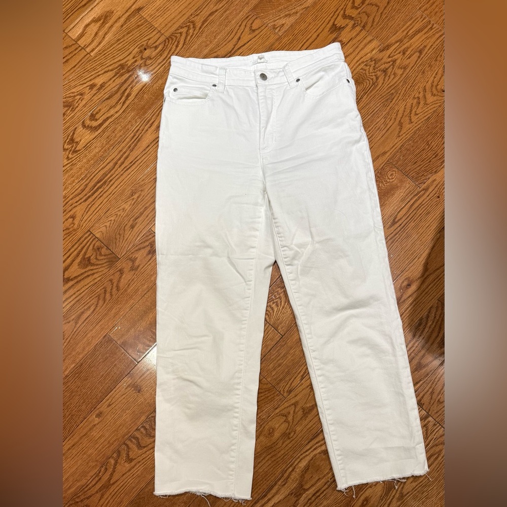 White Eileen Fisher jeans